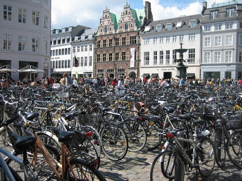 Bicicletas em Copenhague