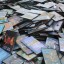 pilha de DVDs pilha de DVDs